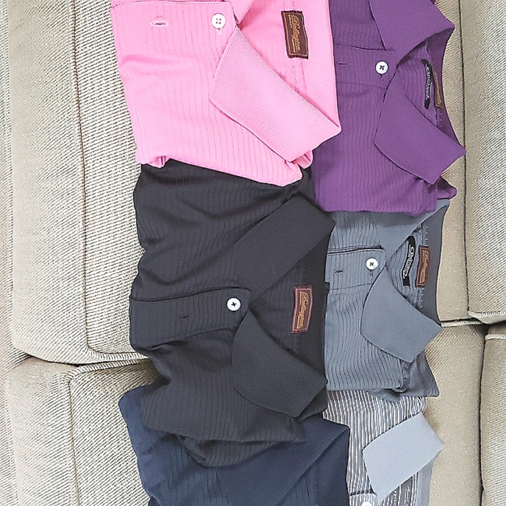 6 golf shirts...like new